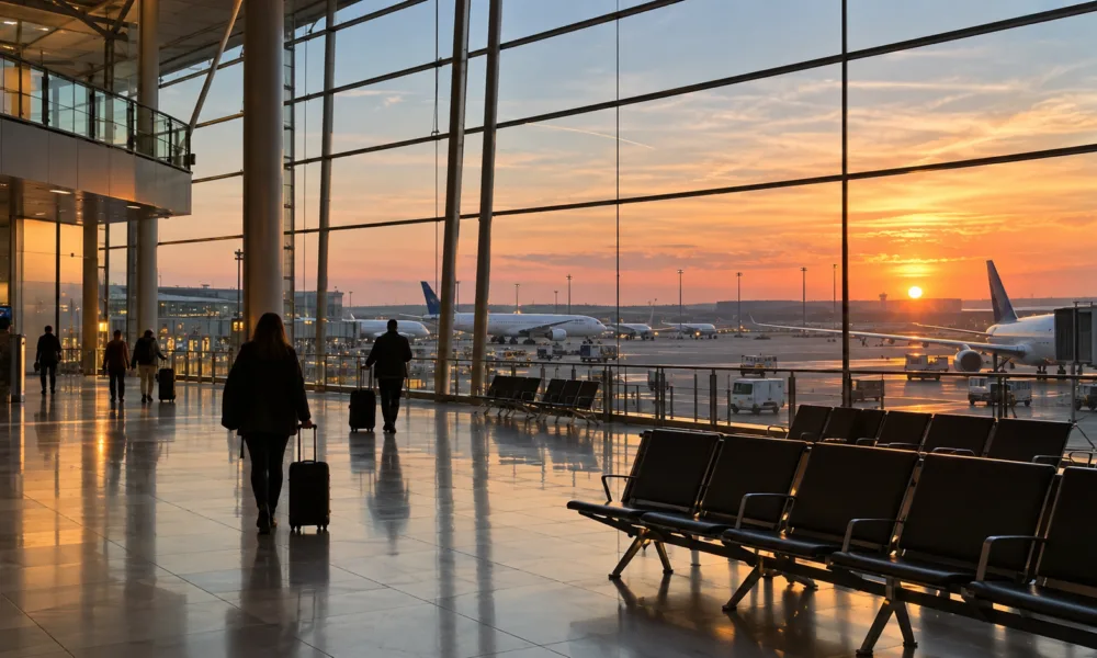 Mniej pasażerów na lotniskach Roissy i Orly – pierwszy spadek ruchu od pandemii przez drożejące paliwo lotnicze