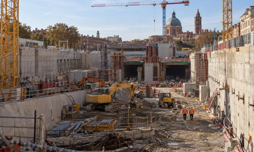 Linia C metra w Tuluzie z opóźnieniem – uruchomienie w 2028 r. coraz mniej prawdopodobne, nowa data w grudniu