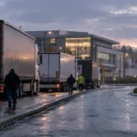 Strajk w transporcie drogowym w Bretanii w piątek 16 października – kierowcy protestują pod Rennes i w Vannes