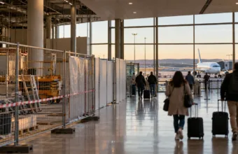 Lotnisko Bordeaux-Mérignac rozpoczęło trzyletnią przebudowę – korytarz między halami A i B zamknięty