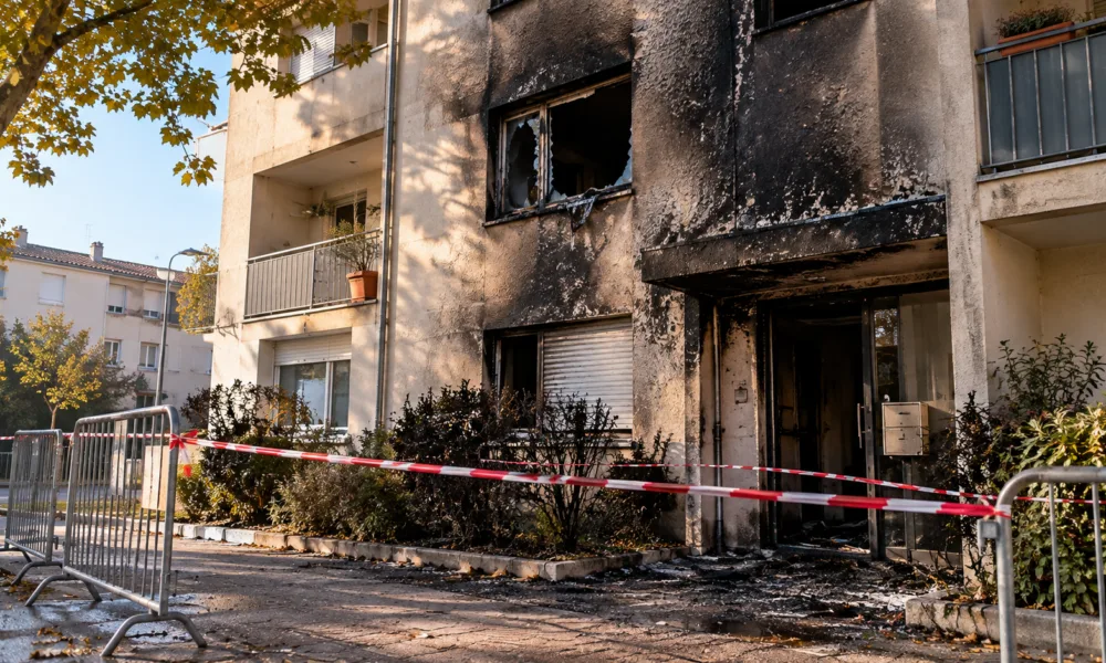 Carpentras – ojciec oskarżony po pożarze mieszkania, w którym zginęły jego partnerka i 10-letnia córka