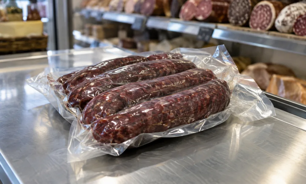 Kiełbaski z jelenia z salmonellą wycofane w całej Francji – sprzedawały je sklepy z lokalnymi produktami