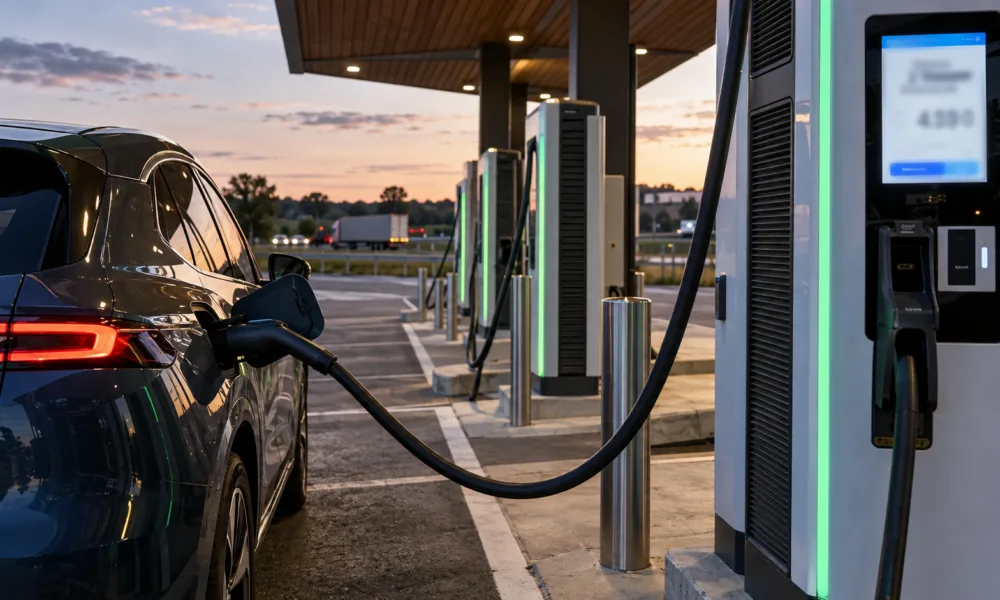 Cena za kWh widoczna na każdej szybkiej ładowarce – Francja wprowadza nowe obowiązki dla operatorów od 2027 r.