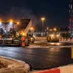 Rondo pod masztem w Les Essarts na trasie Rouen – Elbeuf zamknięte na dwie noce – objazdy od wtorku 20 października