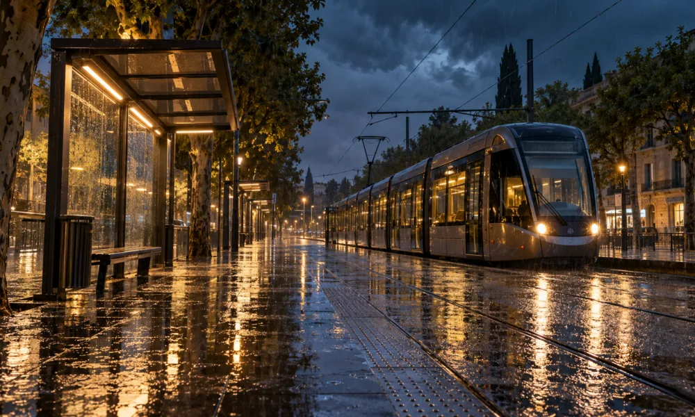 Montpellier: tramwaje i autobusy mogą stanąć w nocy z poniedziałku na wtorek 20 października – miasto zamyka parki, baseny i ratusz przed ulewami