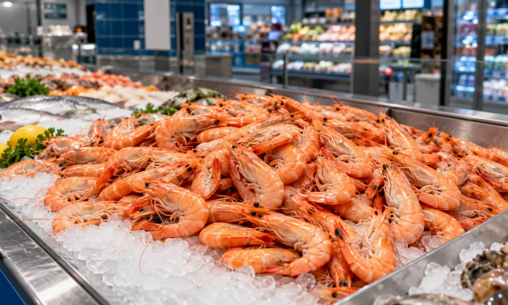 Gotowane krewetki z bakterią listerii wycofane w całej Francji – sprzedawano je na stoiskach rybnych m.in. w Auchan i Carrefour