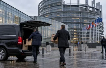 Przeszukania w Parlamencie Europejskim w Brukseli i Strasburgu – śledztwo dotyczy dawnej grupy, do której należało Zjednoczenie Narodowe