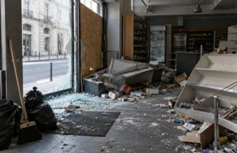 Spotkanie w Bercy po grabieżach 17 października – handlowcy chcą szybszych odszkodowań z ubezpieczeń i bezrobocia częściowego