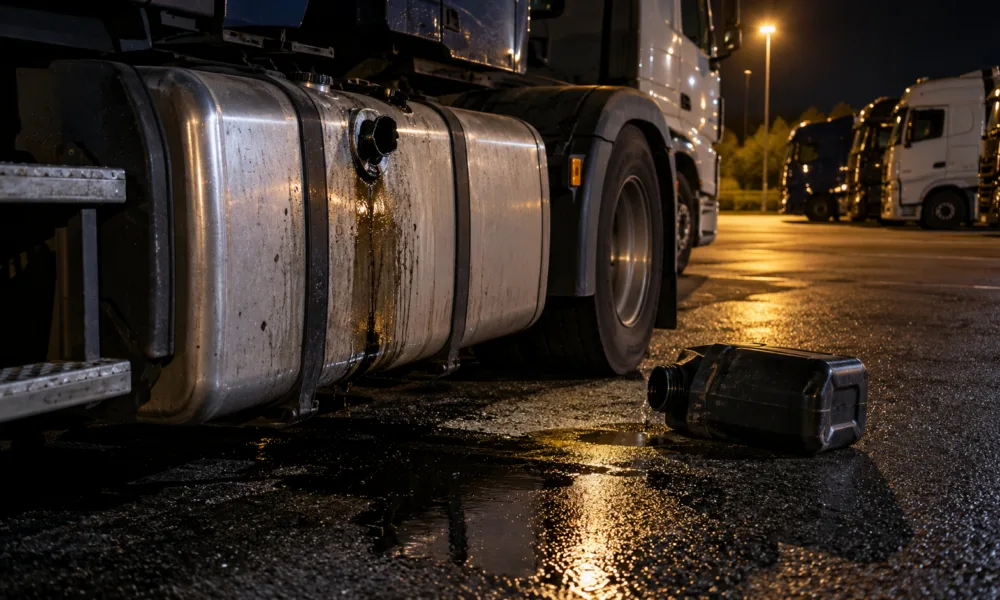 Coraz więcej kradzieży paliwa z ciężarówek we Francji – firmie transportowej z Deux-Sèvres skradziono 3 000 litrów