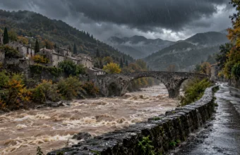 Epizod śródziemnomorski w poniedziałek i wtorek – w Lozère, Gard i Hérault może spaść ponad 200 mm deszczu