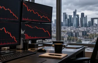 Rynki karzą Francję za weekend przemocy – CAC 40 traci 1,3 procent, rośnie oprocentowanie francuskiego długu