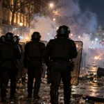 „Nasze siły były za małe” – policjanci opowiadają o zamieszkach 17 października, w Paryżu jedna kompania CRS wystrzeliła 3000 granatów z gazem