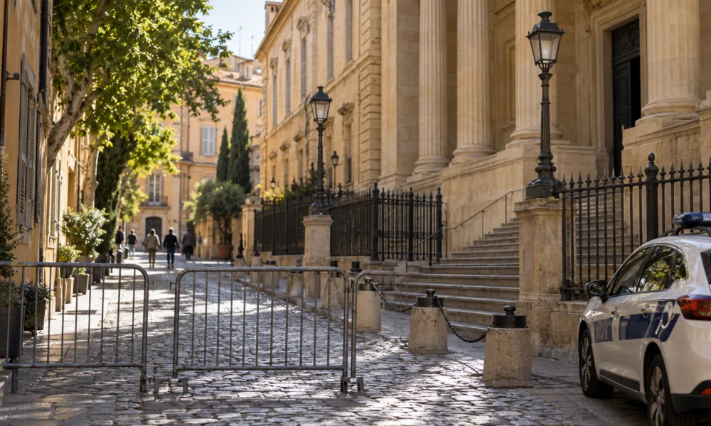 Proces za trzy zabójstwa na tle narkotykowym w Aix-en-Provence – od poniedziałku zamknięte ulice wokół sądów