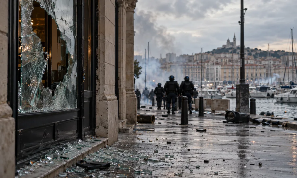 Marsylia: demonstranci wdarli się do ratusza i zdemolowali posterunek policji miejskiej – mer prosi rząd o posiłki
