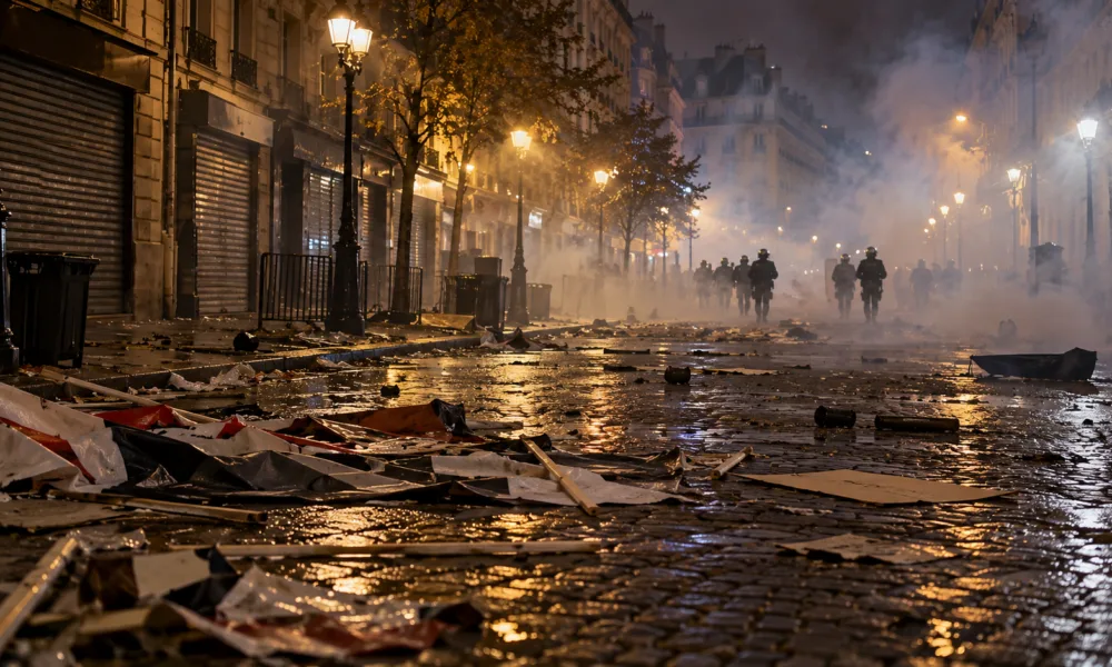 Premier Lecornu po zamieszkach w dniu protestów przeciw drożyźnie – »Nie damy się zastraszyć«