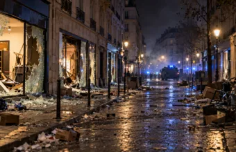 Bordeaux: uczestnicy zamieszek zdemolowali rezydencję prefekt departamentu Gironde – splądrowane sklepy w centrum, wezwano jednostkę RAID