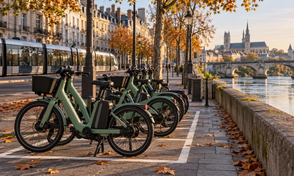 Rowery elektryczne na minuty w Nantes od poniedziałku 19 października – 1000 rowerów Voi w sześciu gminach za 0,21 euro za minutę